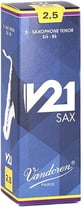 Tenor Saxophone V21 Reeds - Box of 5 - 2.5 Strength
